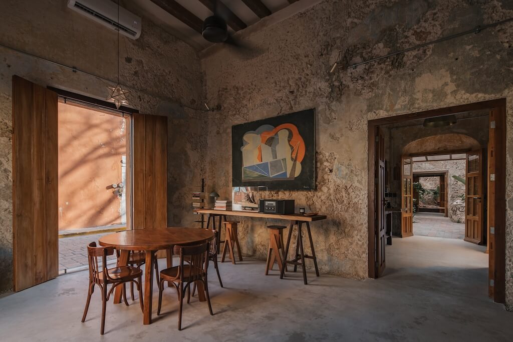 Renovace domu v historickém opevněném městě Campeche od Casa Zotz