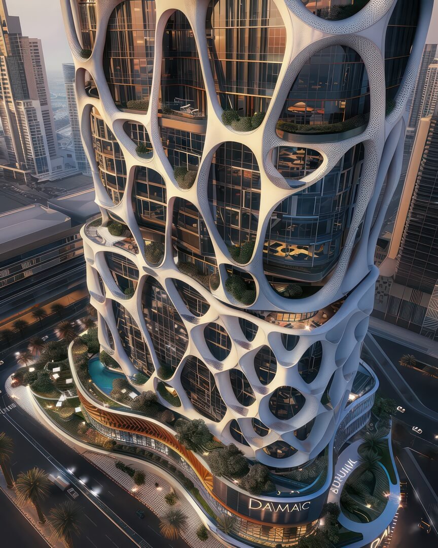 The DAMAC Hotel, Dubai, UAE by Mohammad|Skyscrapers