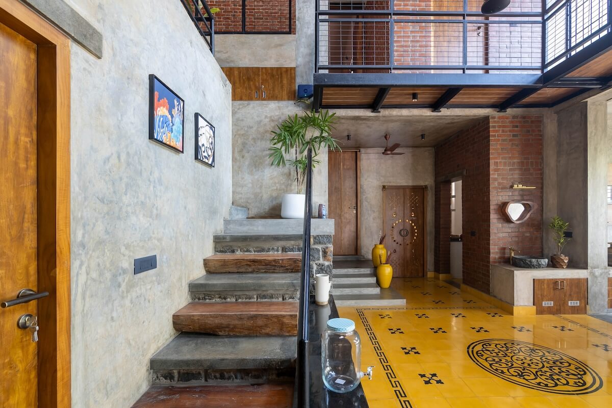 Brick Veedu, Madurai, India by Onebulb A|Houses