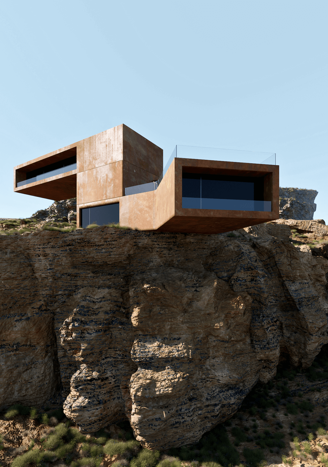 Metal Haven Retreat, Grand Canyon (USA)|Visualization