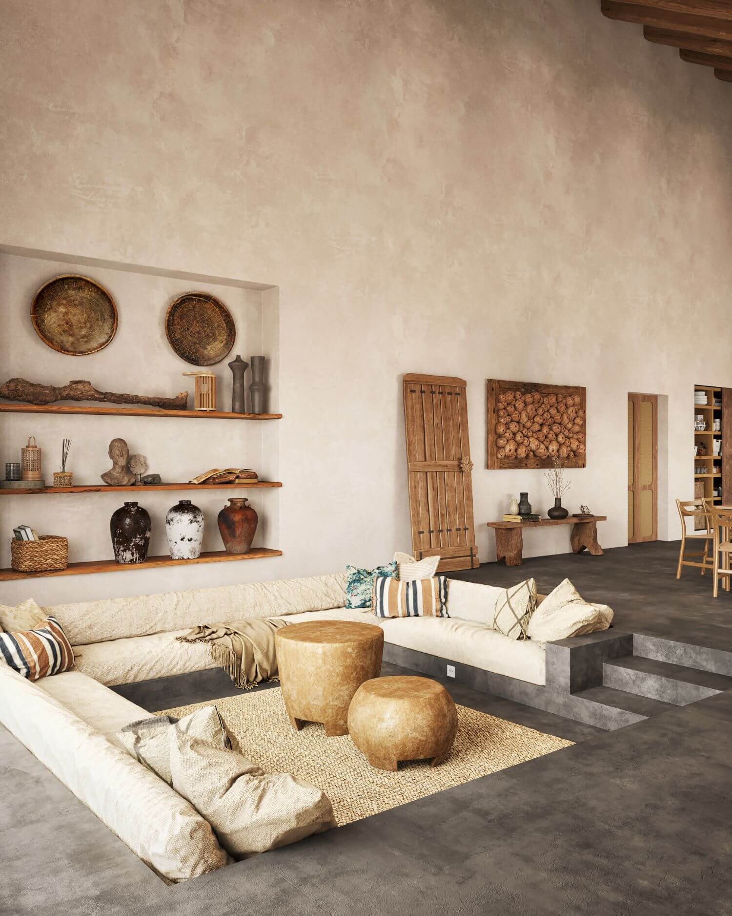 House in Minimalist WabiSabi Style, TurVisualization