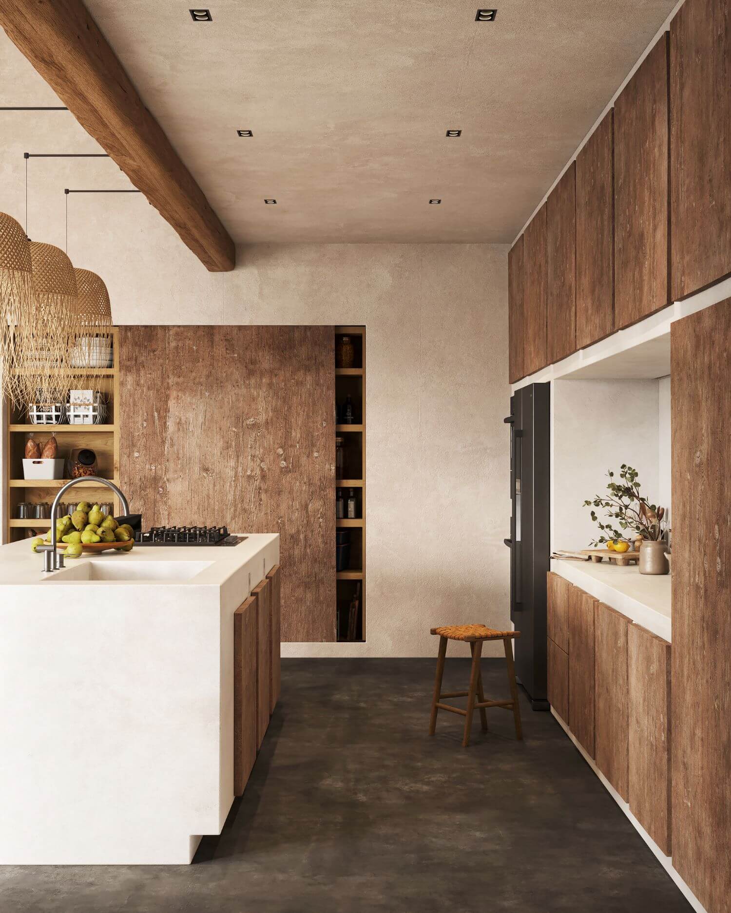 House in Minimalist WabiSabi Style, TurVisualization