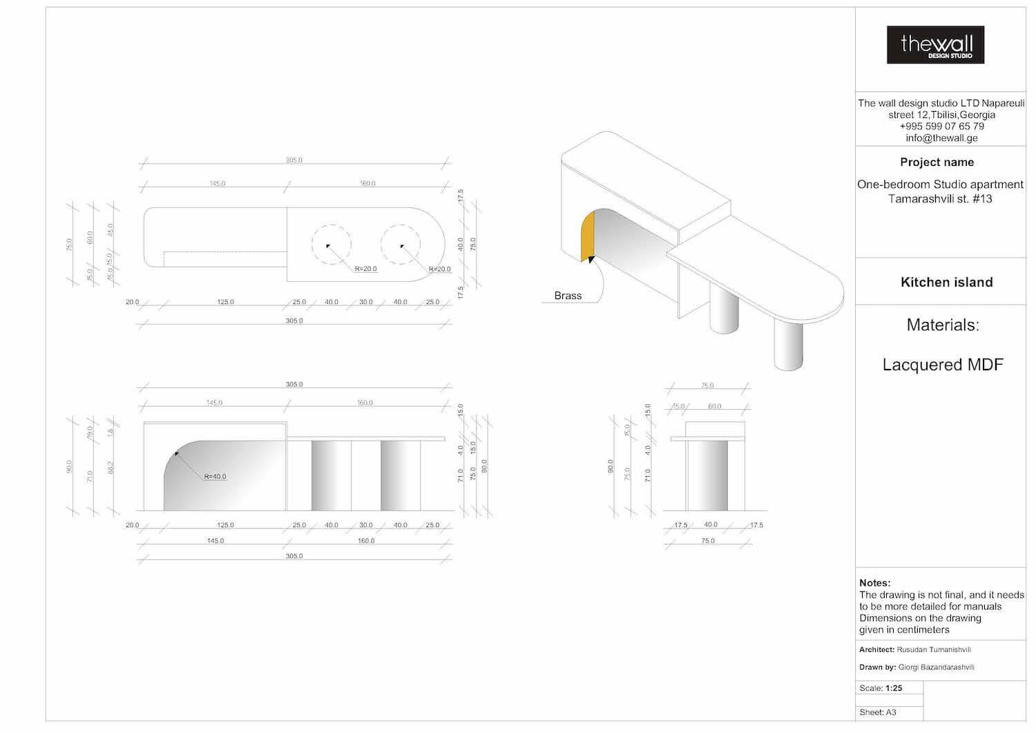 Tiny Studio Apartment, Tbilisi, Georgia