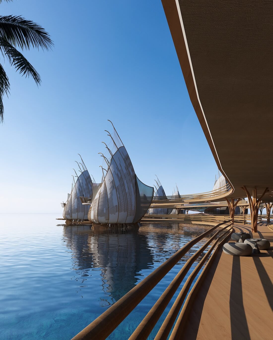 Sea Limpets Resort by Veliz Arquitecto|Visualization