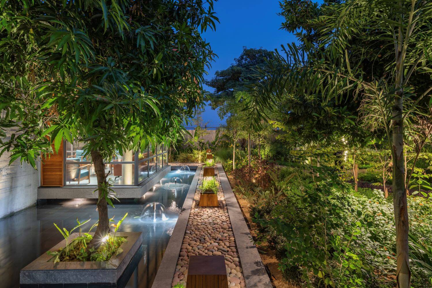 The Foliage House in Ahmedabad, India by|Houses