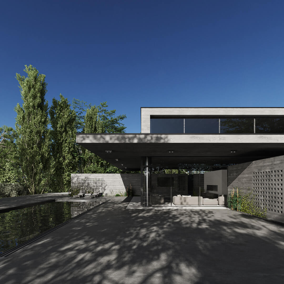 Solitude Villa, Chadegan, Iran by Amirho|Visualization