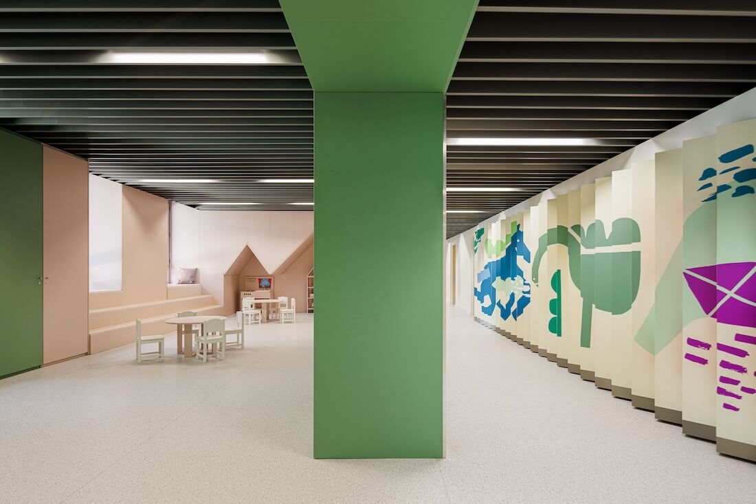 A colorful setting for the new Pediatric|Hospital