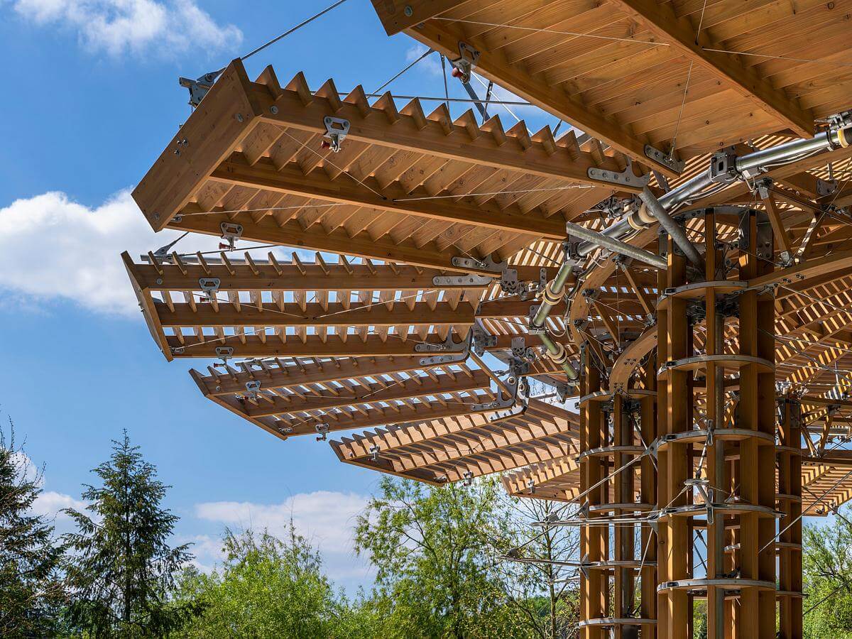 Kinetic Pavilion at the Radíč Chateau, R|Pavilion