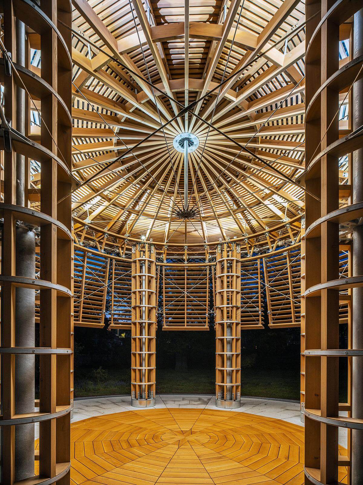 Kinetic Pavilion at the Radíč Chateau, R|Pavilion