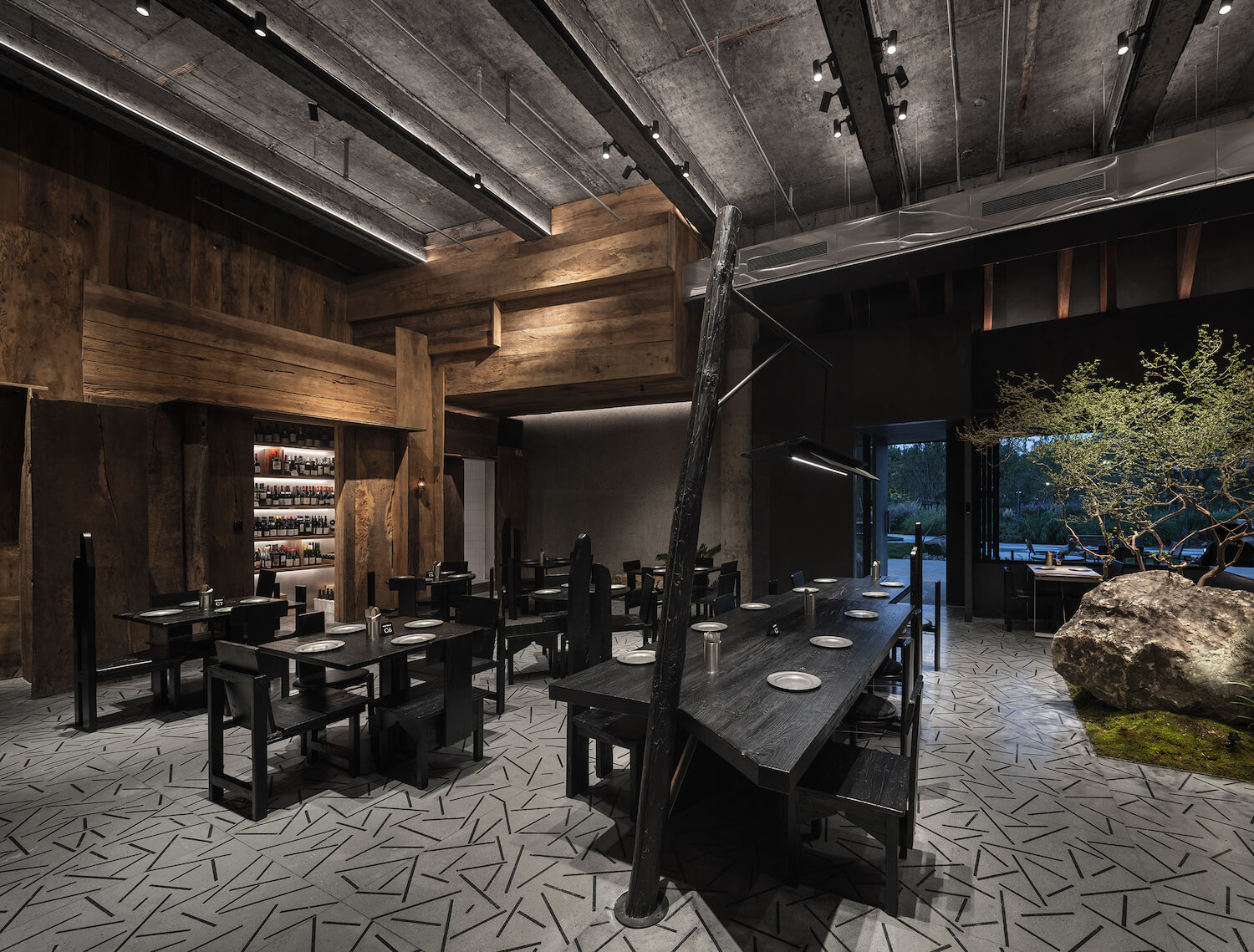 WILD BACK Restaurant, Hangzhou, China by|Restaurant