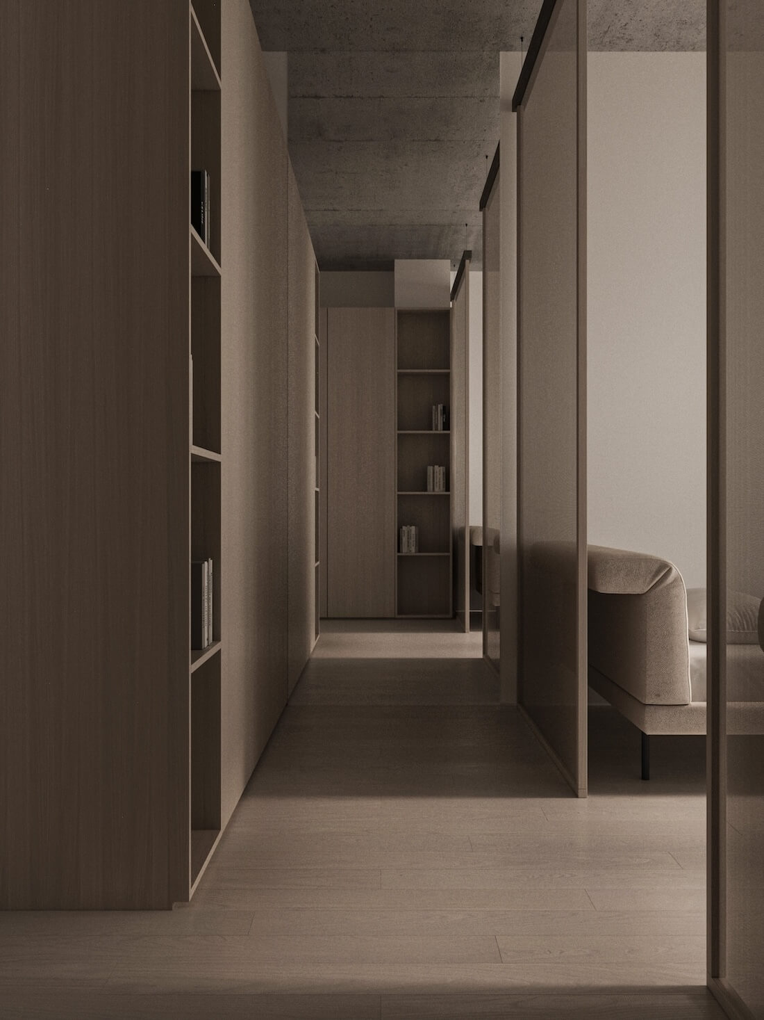 Modern Apartments, Yekaterinburg, Russia|Visualization